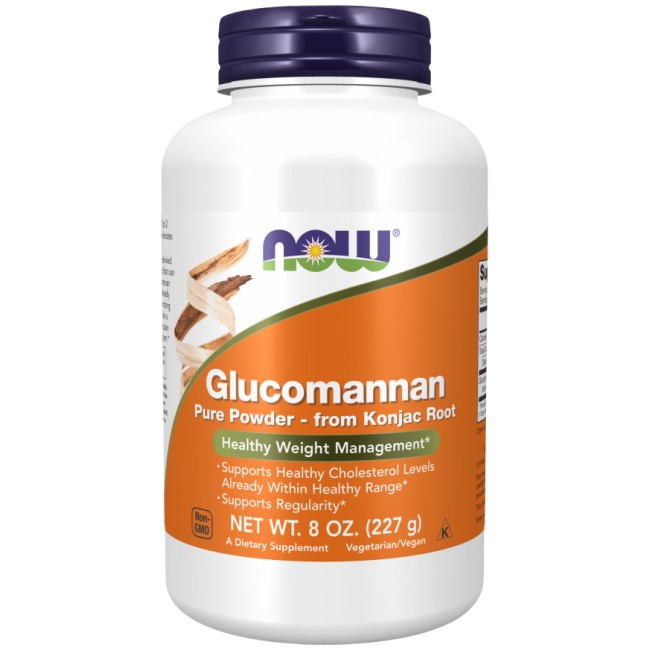 NOW Foods Glucomannan from Konjac Root Pure Powder