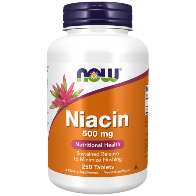 NOW Foods Niacin 500 mg