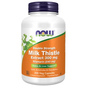Milk Thistle - Silymarin Extract | Double Strength with Artichoke &amp; Dandelion за хранителни режими