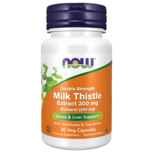 Milk Thistle - Silymarin Extract | Double Strength with Artichoke &amp; Dandelion за хранителни режими