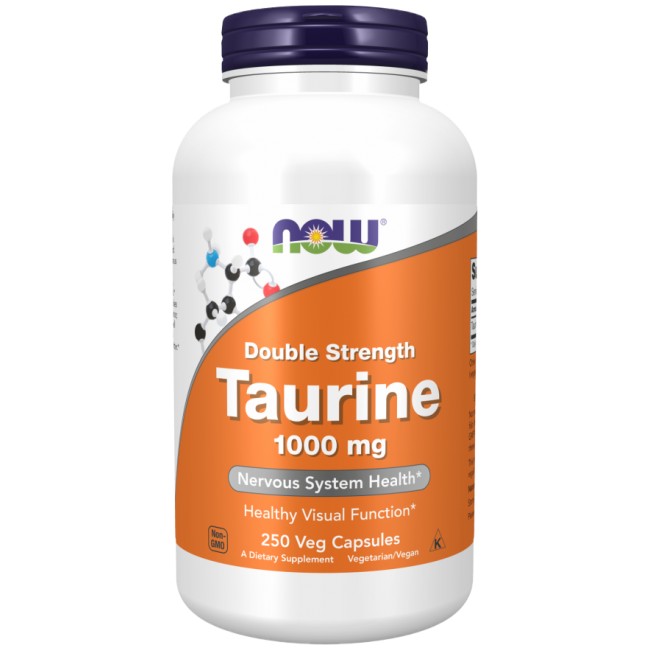 NOW Foods Taurine 1000 mg / Double Strength