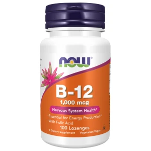 Vitamin B-12 1000 mcg | with Folic Acid за хранителни режими