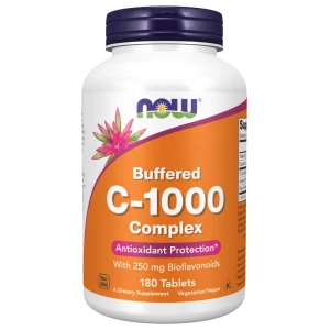 Vitamin C-1000 Complex - Buffered with 250 mg Bioflavonoids за хранителни режими