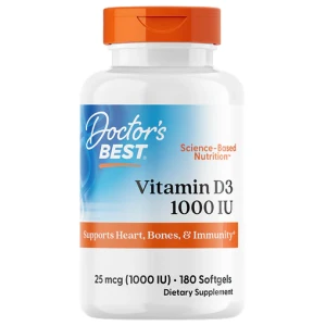 BEST Vitamin D3 1000 IU за хранителни режими