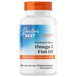BEST Omega 3 Fish Oil 1000 mg / Purified &amp; Clear за хранителни режими