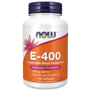 Vitamin E-400 + Selenium за хранителни режими