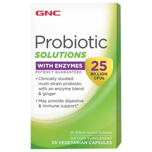 Probiotic Solutions With Enzymes 25 Billion CFUS pro diety