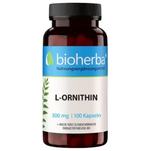 L-Ornithine 300 mg за хранителни режими