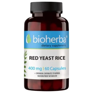 Red Yeast Rice 400 mg за хранителни режими
