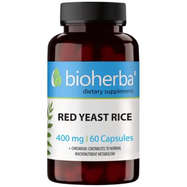 Red Yeast Rice 400 mg от Bioherba