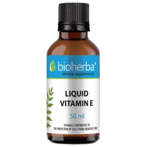 Vitamin E Liquid за хранителни режими
