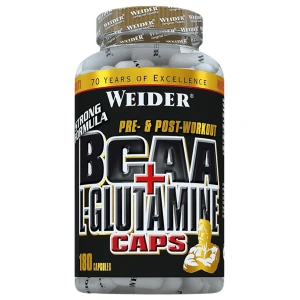 BCAA + L-Glutamine Caps за хранителни режими