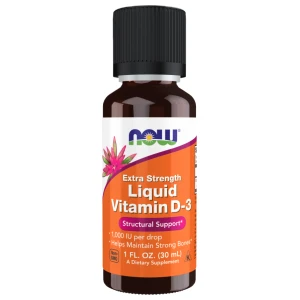 Liquid Vitamin D-3 / Extra Strength / 1000 IU per drop за хранителни режими