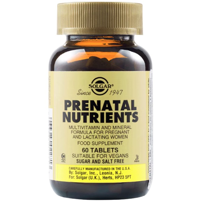 Solgar Prenatal Nutrients