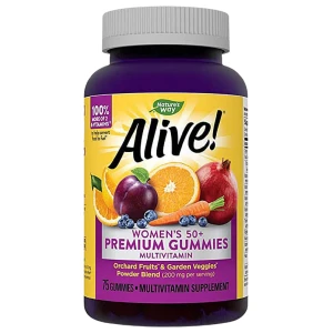 Alive! Women`s 50+ Gummy Vitamins за хранителни режими