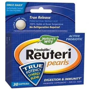 Primadophilus Reuteri Pearls 1 Billion Active Probiotics за хранителни режими