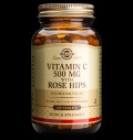 Vitamin C 500 mg with Rose Hips за хранителни режими