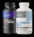 OstroVit Fat Burner Extreme + L-Carnitine 1250 FREE за хранителни режими