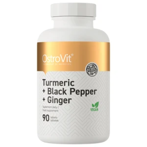 Turmeric + Black Pepper + Ginger за хранителни режими