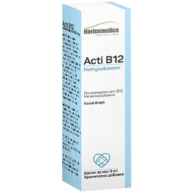 Herbamedica Acti B12 - Methylcobalamin 1000 mcg