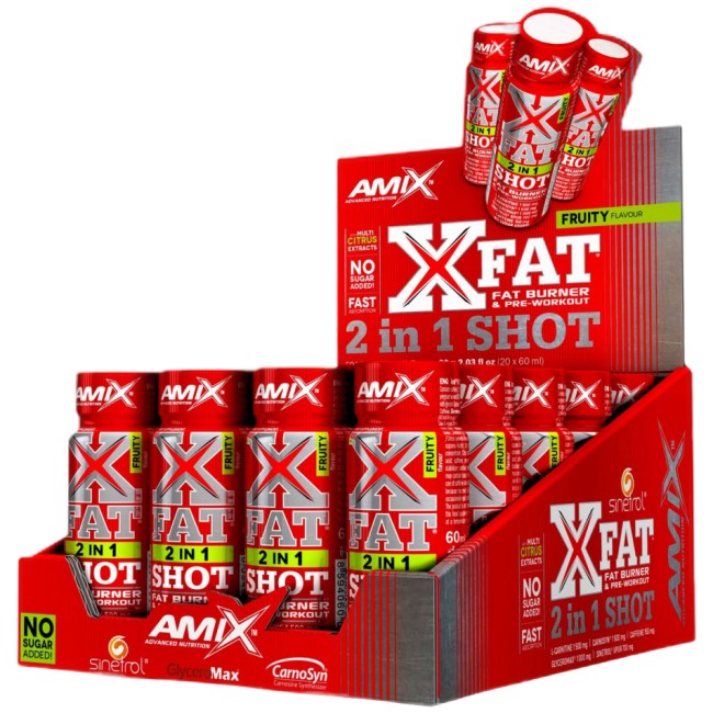 AMIX Nutrition XFat 2 in 1 Shot Box
