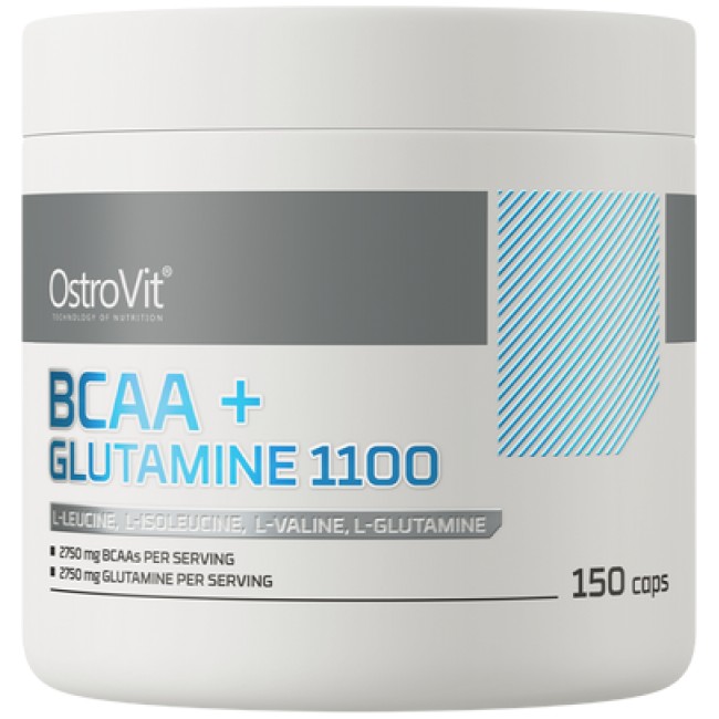 BCAA + Glutamine 5500 mg от OstroVit