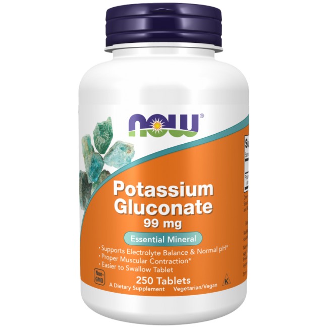 NOW Foods Potassium Gluconate