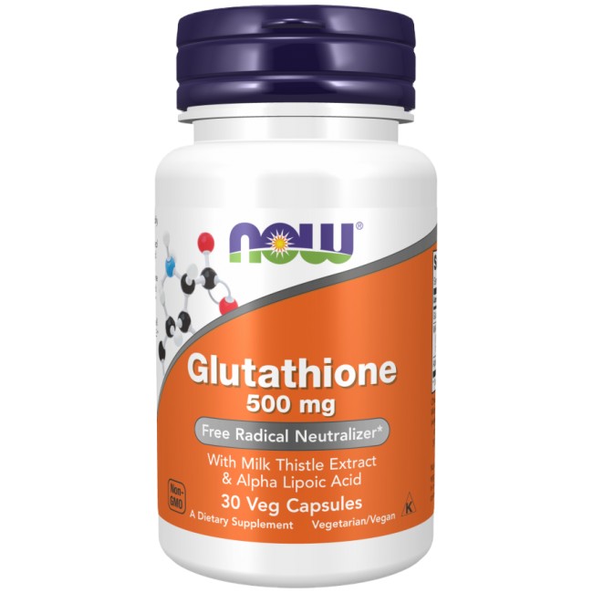 NOW Foods Glutathione 500 mg
