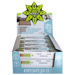 BrownMag Vit C and Papaya Enriched Protein Bar - Coconut pro diety