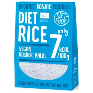 Diet Rice / Keto and Vegan Friendly Organic Konjac Noodles pro diety
