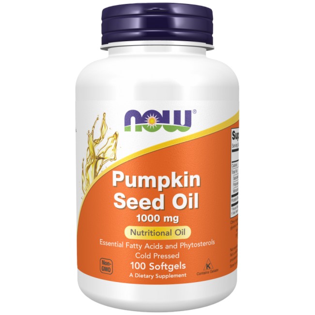 Pumpkin Seed Oil 1000 mg от NOW Foods