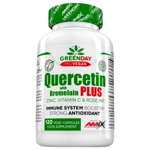Quercetin with Bromelain / + Zinc &amp; Vitamin C за хранителни режими
