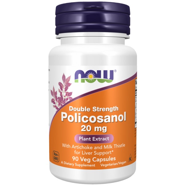 NOW Foods Policosanol 20 mg / Double Strength
