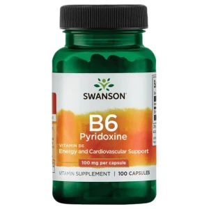 Vitamin B6 100 mg / Pyridoxine за хранителни режими