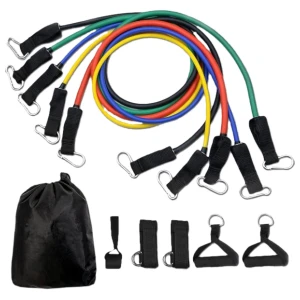 Комплект тренировъчни ластици / Resistance Cable set-11 Pcs за хранителни режими