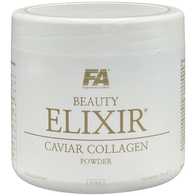 Beauty Elixir | Caviar Collagen Powder ~ With Peptan® Marine Collagen, Hyaluronic Acid &amp; Vitamin C от FA Nutrition