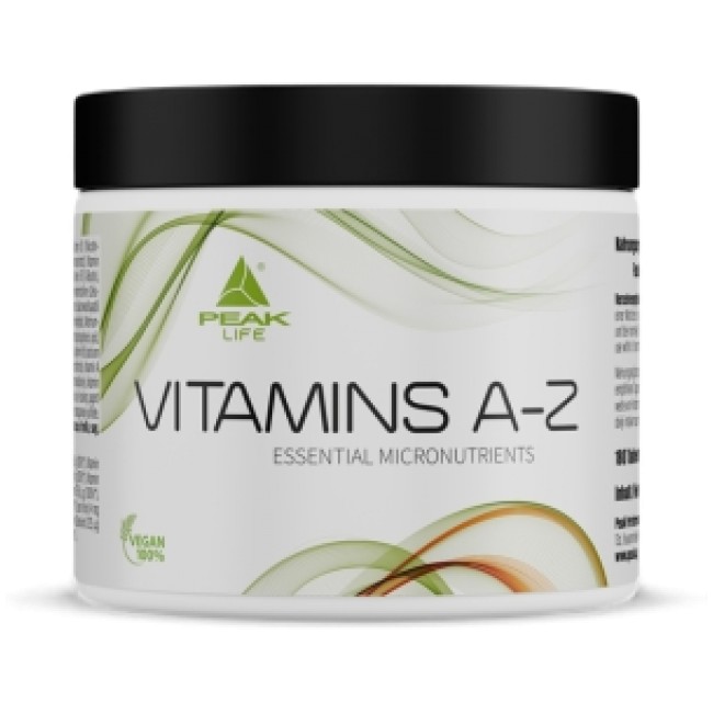 PEAK Nutrition Vitamins A-Z