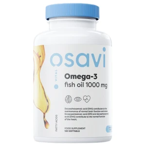 Omega 3 Fish Oil 1000 mg / Lemon Flavor за хранителни режими