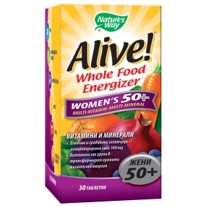 Alive! Women's 50+ Multivitamins за хранителни режими