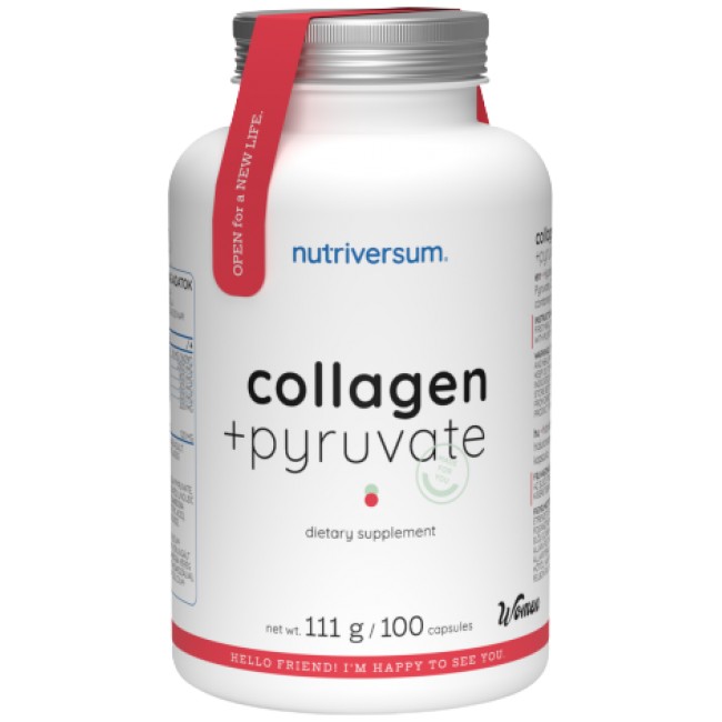 Collagen Pyruvate | with Hyaluronic, CLA, Garcinia от Nutriversum