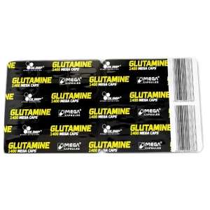 Glutamine Mega Caps 1400 за хранителни режими