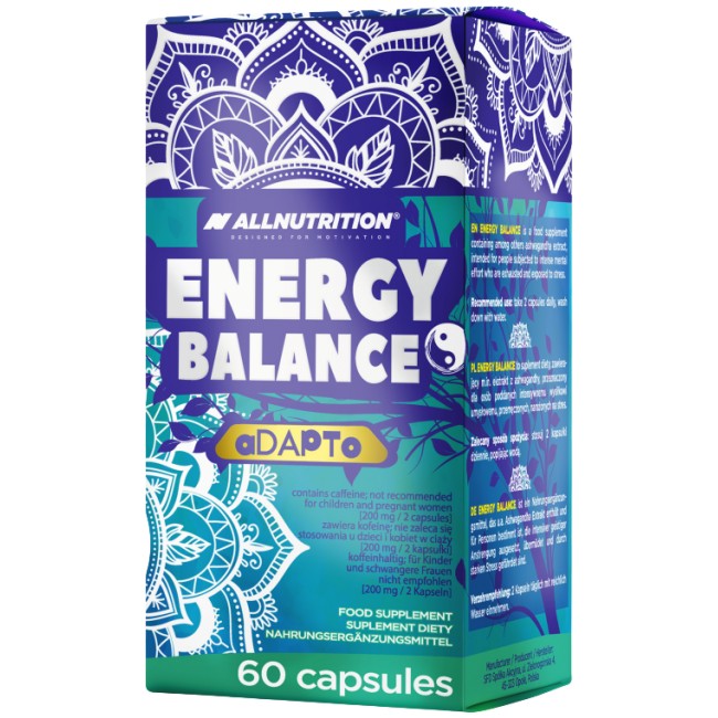 Energy Balance | Natural Caffeine + Adaptogens от AllNutrition