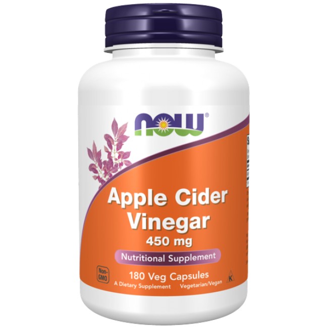 NOW Foods Apple Cider Vinegar 450 mg