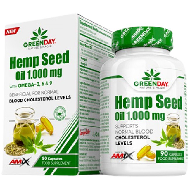 AMIX Nutrition Hemp Seed Oil 1000 mg