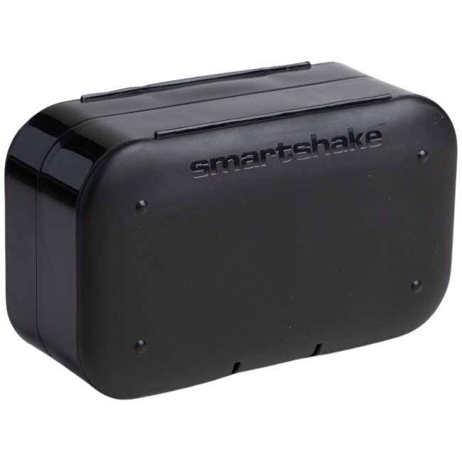 Smart Shake Pill Box Organizer 2-Pack | Black