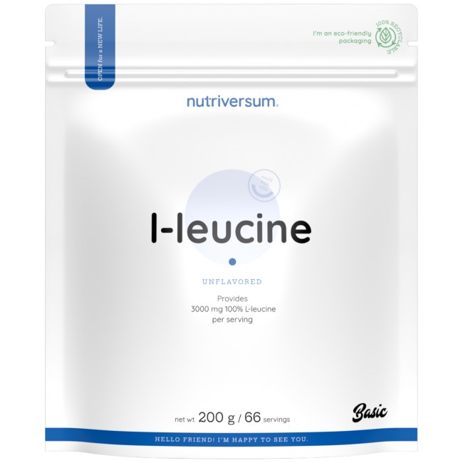 Nutriversum L-Leucine Powder | 100% Pure Leucine
