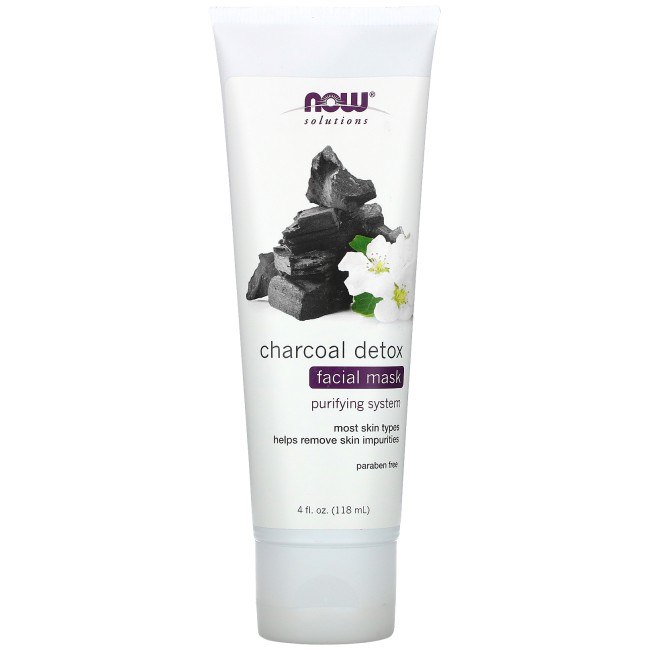 NOW Foods Charcoal Detox Facial Mask