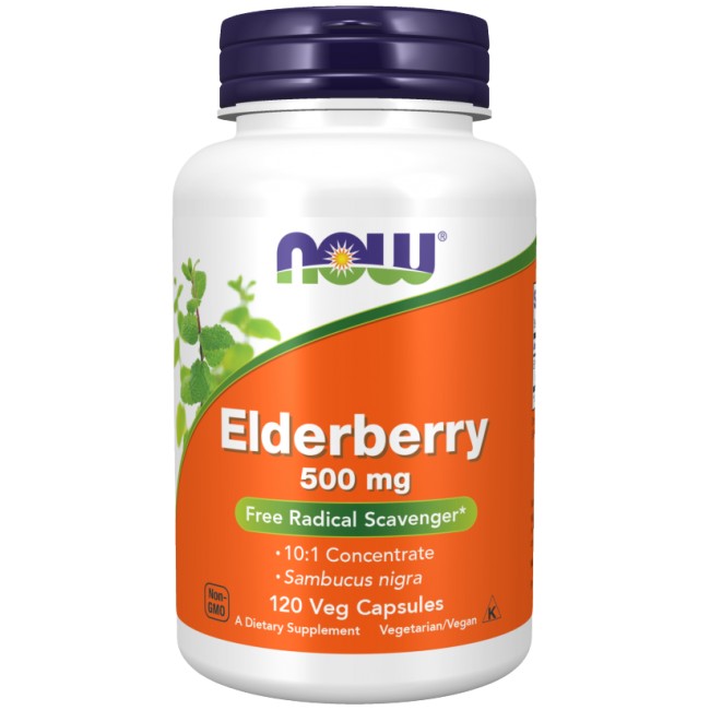 NOW Foods Elderberry 500 mg