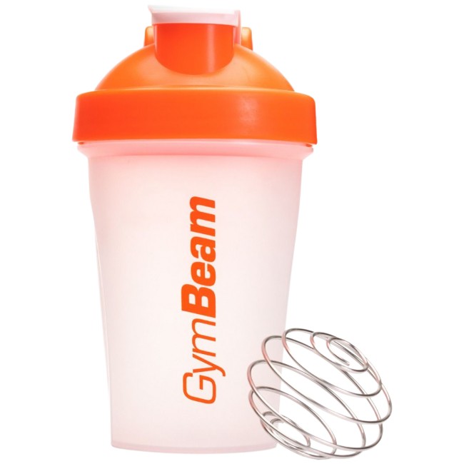 GymBeam Blend Bottle Shaker Transparent - Orange | 400 ml