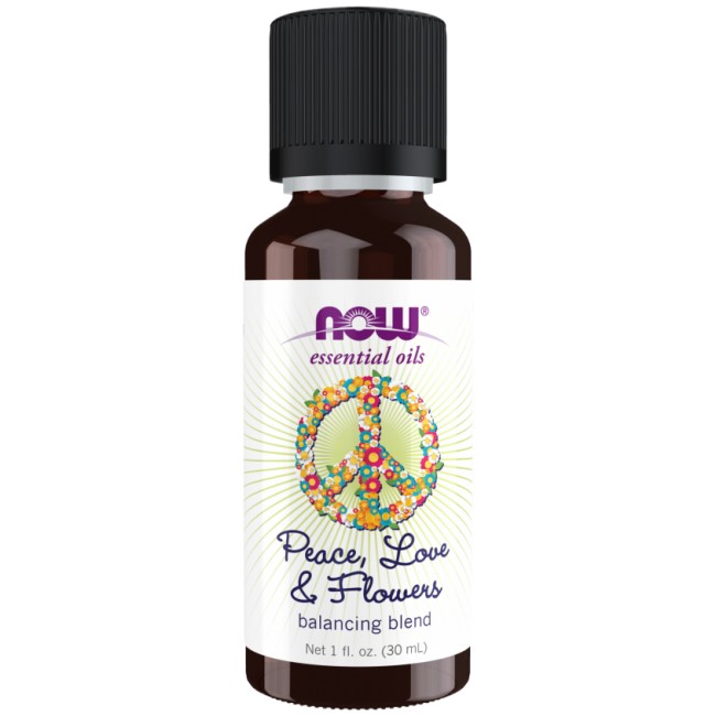 NOW Foods Peace, Love &amp; Flowers | Balancing Oil Blend